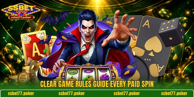 Clear game rules guide every paid spin