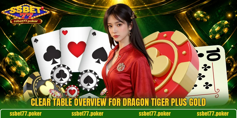 Clear table overview for Dragon Tiger Plus Gold Clear table overview for Dragon Tiger Plus Gold