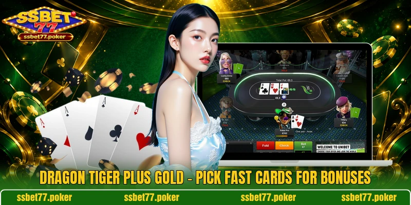 Dragon Tiger Plus Gold - Pick Fast Cards For Bonuses