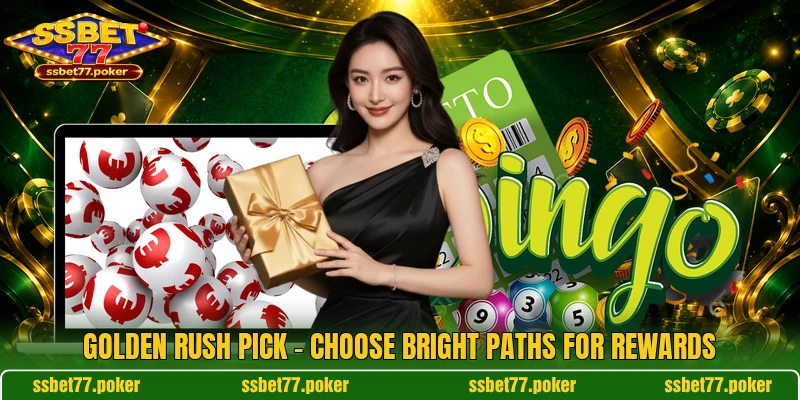 Golden Rush Pick - Choose Bright Paths For Rewards