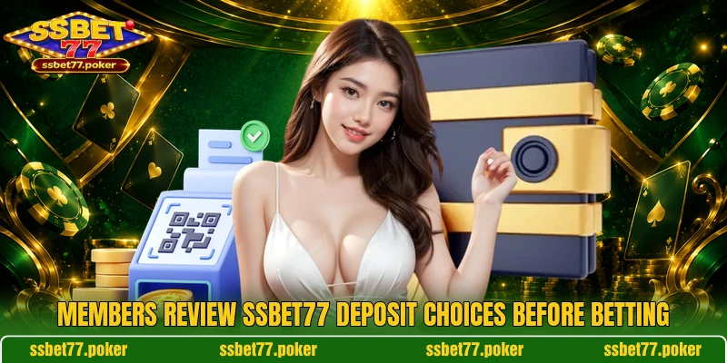 Members review SSBET77 deposit choices before betting Members review SSBET77 deposit choices before betting