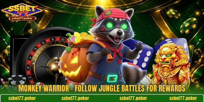 Monkey Warrior - Follow Jungle Battles For Rewards