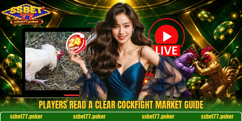 Players read a clear Cockfight market guide Players read a clear Cockfight market guide