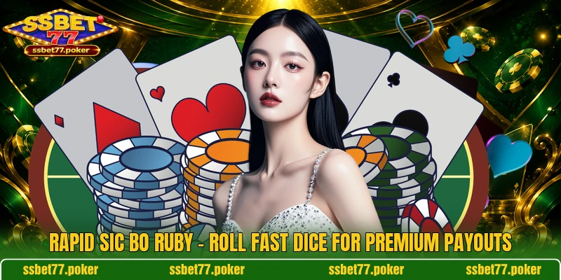 Rapid Sic Bo Ruby - Roll Fast Dice For Premium Payouts